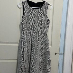Banana Republic Geometric Print A-line Dress